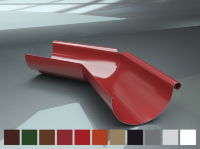 Поворот ринви зовнішній Raiko 150/100 білий 135°