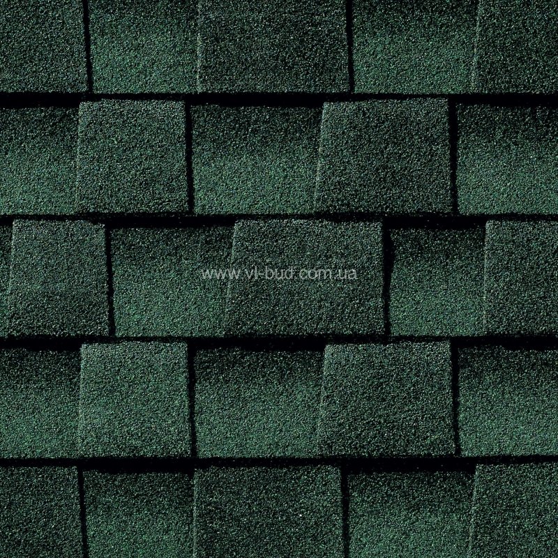 Битумная черепица Gaf Timberline HD Golden Hunter Green (Хантер Грин)