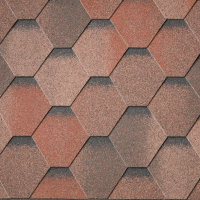 Битумная черепица IKO ArmourShield Flaming Red Ultra