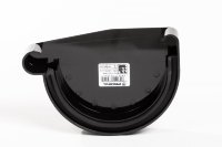 Заглушка ринви Profil ліва L 130 чорна