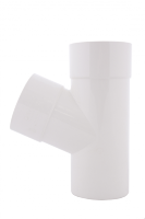 Трійник Profil 100/75/67 90 білий