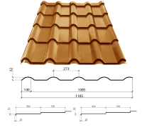 Металлочерепица AFINA (Афина)