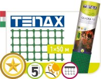 Сітка полімерна Tenax &quot;Квадра 10&quot; зелена (1х50м)