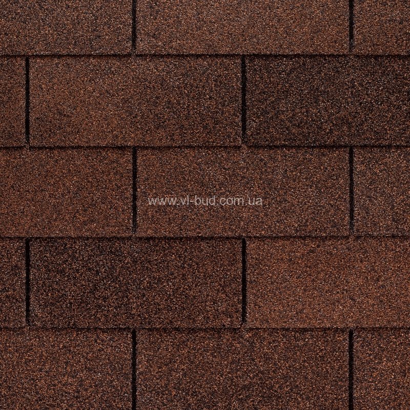 Битумная черепица Gaf Royal Sovereign Autumn Brown (Отем Браун)
