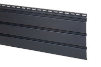 Панель Айдахо графітова без перфорації 3,0м, 0,90 м2
