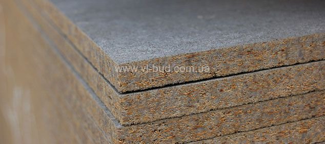 Цементно-стружкова плита БЗС 1600х1200х8 (мм)