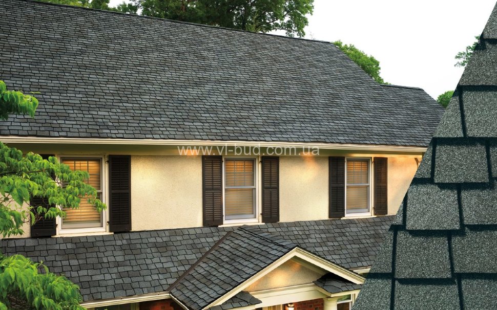 Битумная черепица Gaf Glenwood Chealsea Gray (Челси Грей)