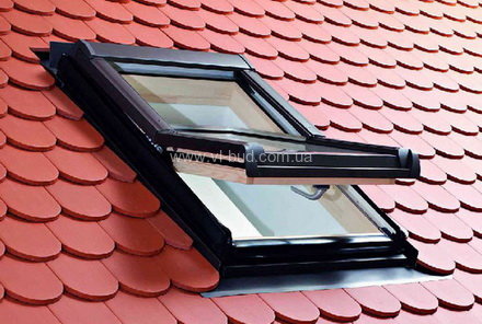 Вікно мансардне Designo WDF R48 H N WD AL 11/11