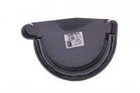 Заглушка ринви Profil права Р 90 графітова