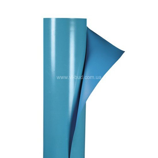 ПВХ-мембрана Soprema Flagpool Unicolor Blue 1.5 мм, армована, з УФ, 1.60х25 м