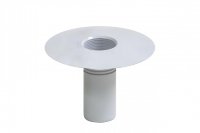 Воронка дренажна ПВХ Flagon діаметром 90 мм, висотою 240 мм