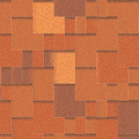 Битумная черепица Аquaizol (Акваизол) Акцент Виски (коричневый+антик+красный+серый+черный)