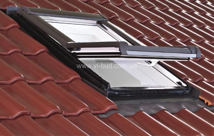 Вікно мансардне Designo WDF R48 K W WD AL 11/14