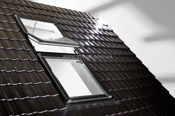 Вікно мансардне Designo WDT R45 K W WD AL 09/11 EF