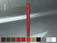 Труба водостічна Raiko 150/100 коричн 3м