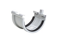 З'єднувач ринви Fitt 165 світло-сірий