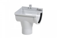 Лійка ліва Fitt 165 світло-сірий