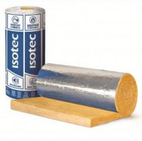 Утеплювач ИЗОТЕК Мат-Ал-30/Y 1.2*8(20рул.)