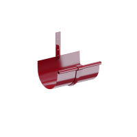 Тримач ринви Fitt метал. 125 червоний
